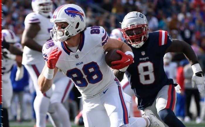 Buffalo Bills tight end Dawson Knox